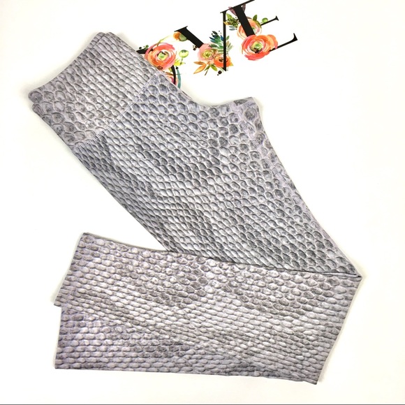 Noli Yoga Leggings Python Print Compression Soft S - Picture 1 of 8